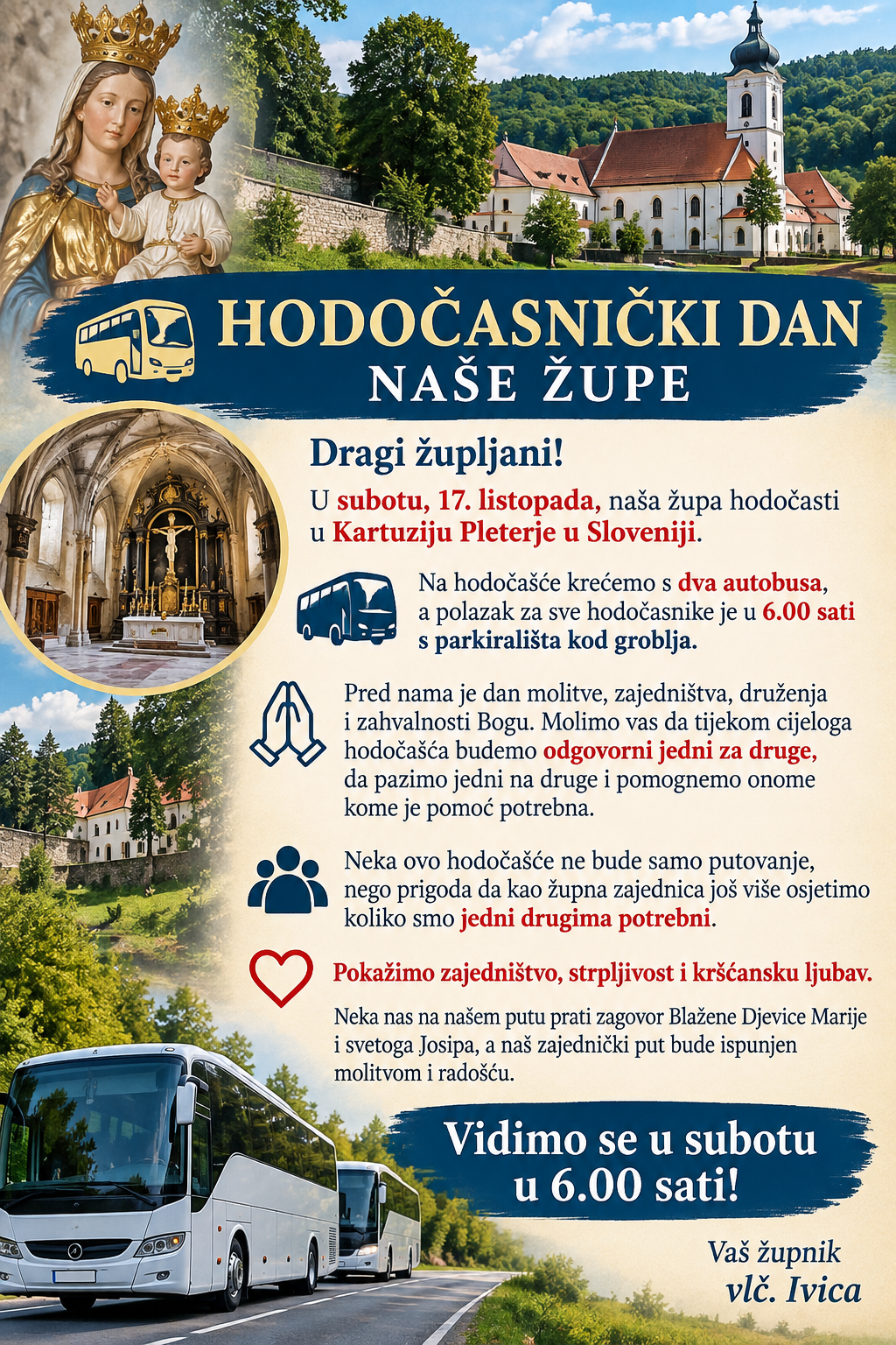 Hodočasnički dan župe u Pleterju